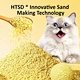 Millet cat litter